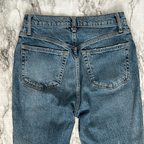 Free People We The Free | size 27 distressed skinny jeans high rise 5 button fly - Picture 11 of 16